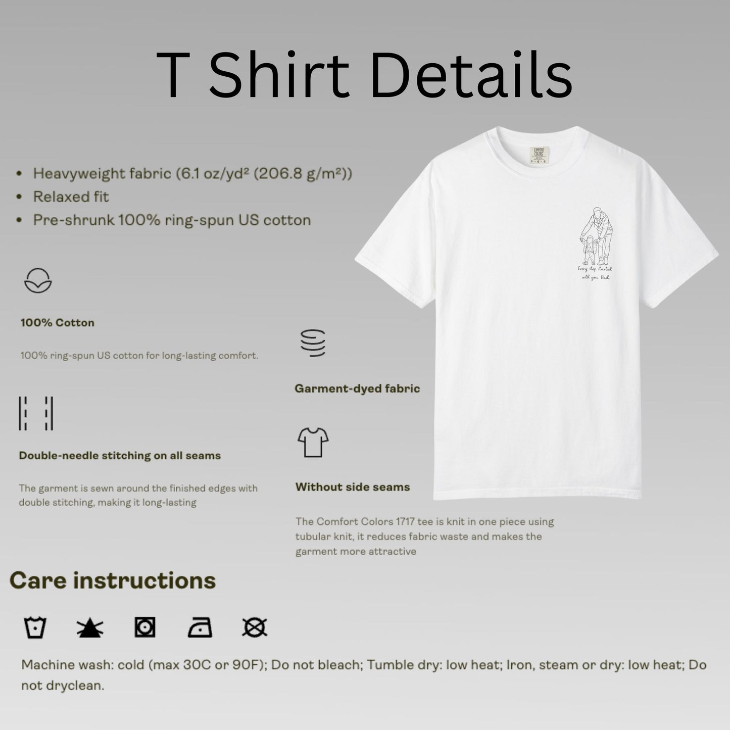 Custom Portrait T-Shirt – Personalized Gift
