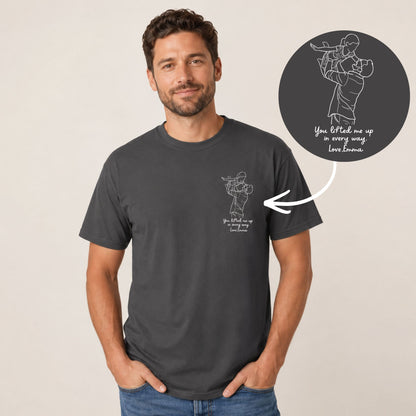 Custom Portrait T-Shirt – Personalized Gift