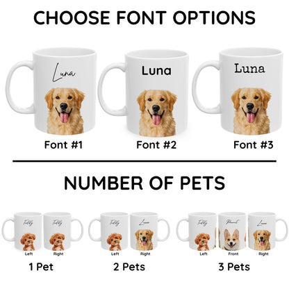 Custom Pet Photo Mug